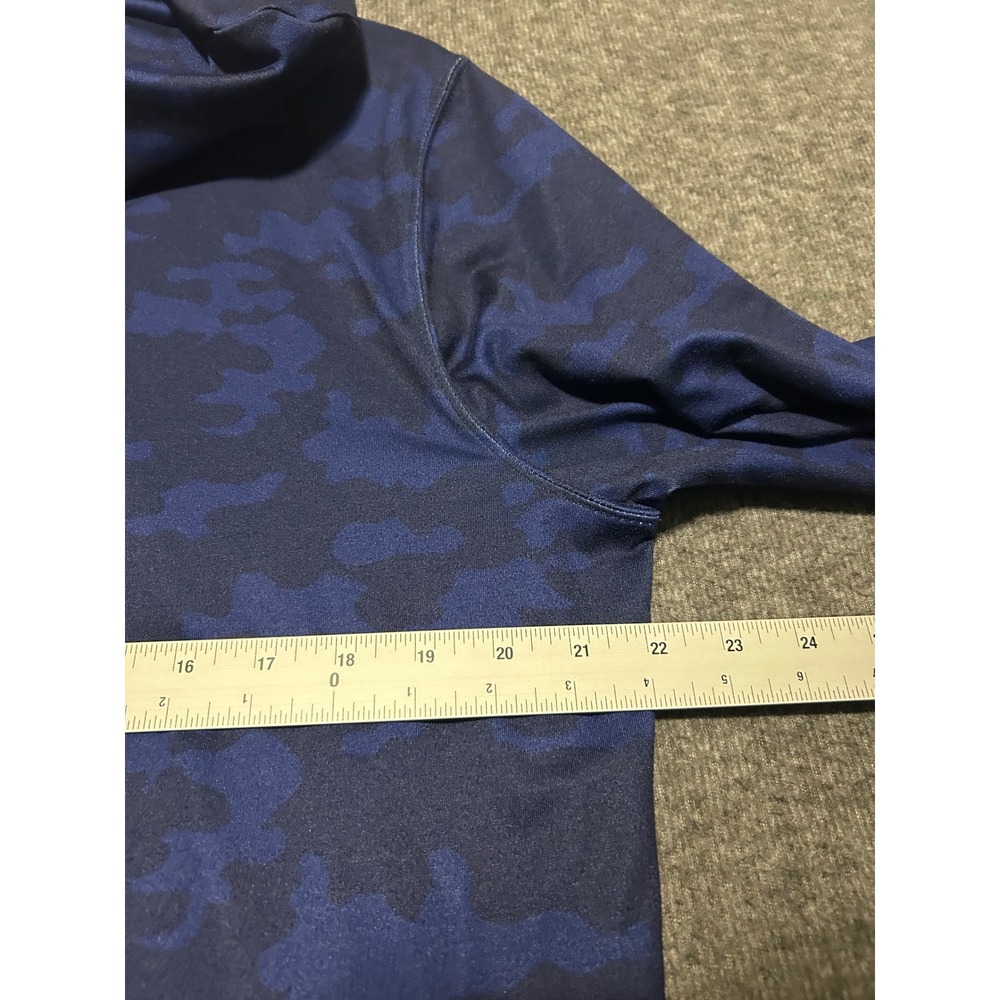 Rhoback hesi hoodie performance camouflage mens blue medium stretch read - Picture 5 of 6